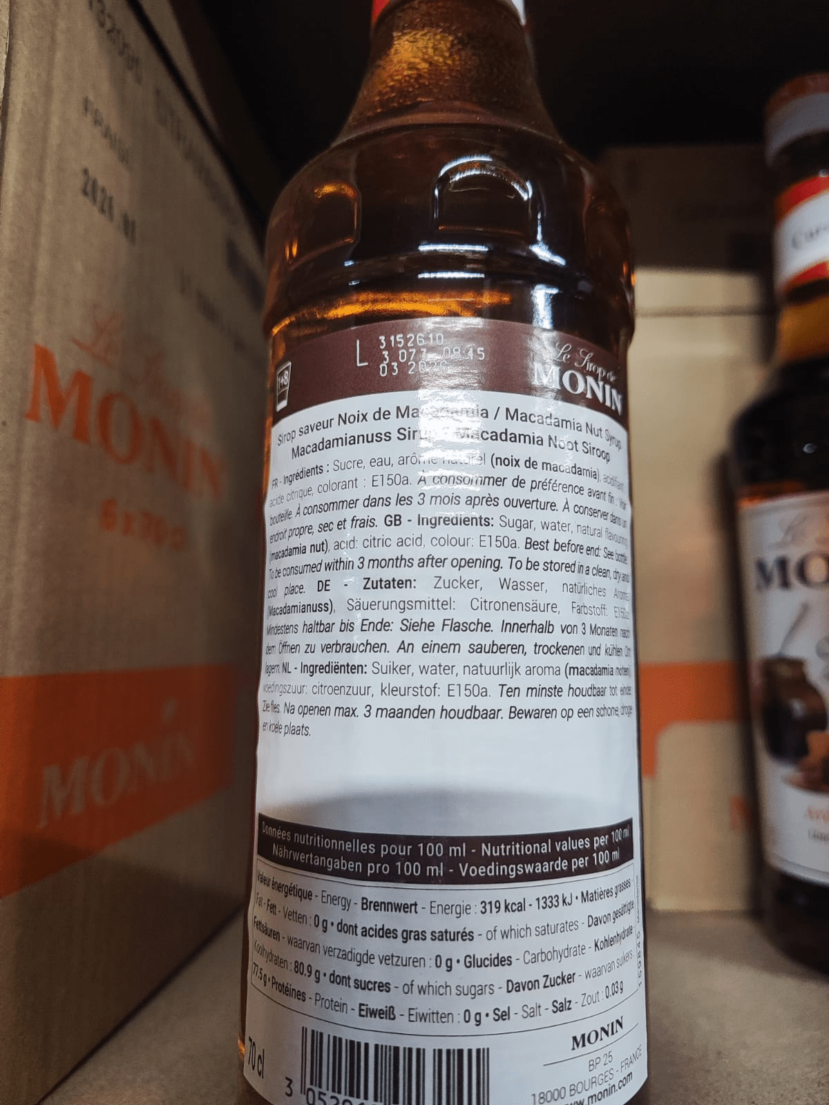 Monin Macadamia