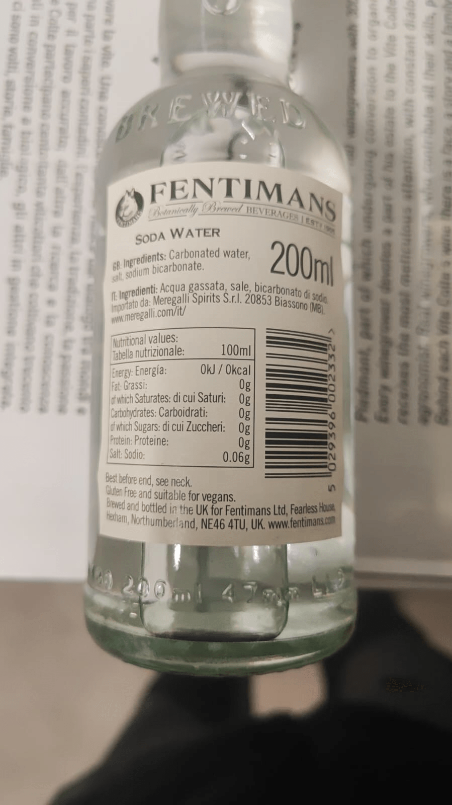 Fentimans Soda Water