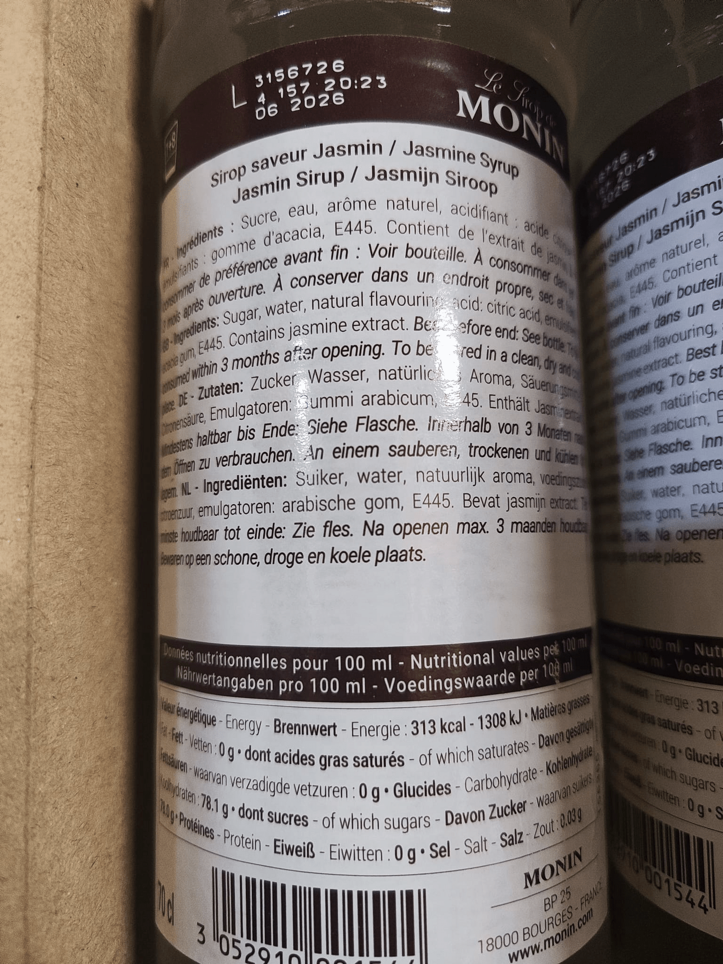Monin Jasmin