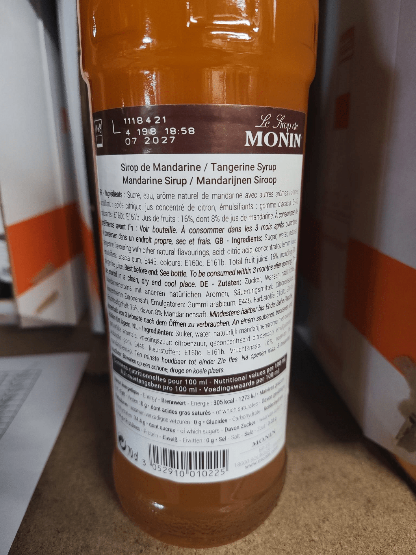 Monin Mandarine