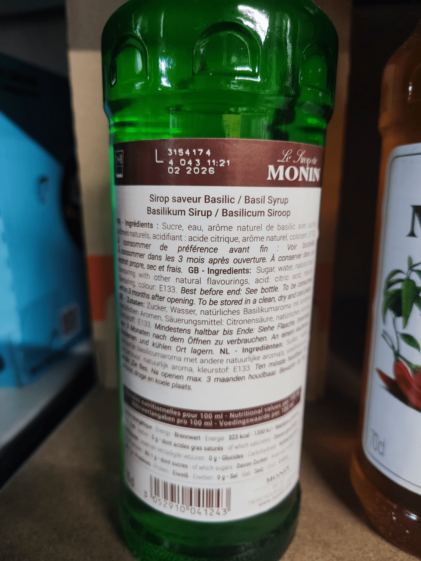Monin Basilikum