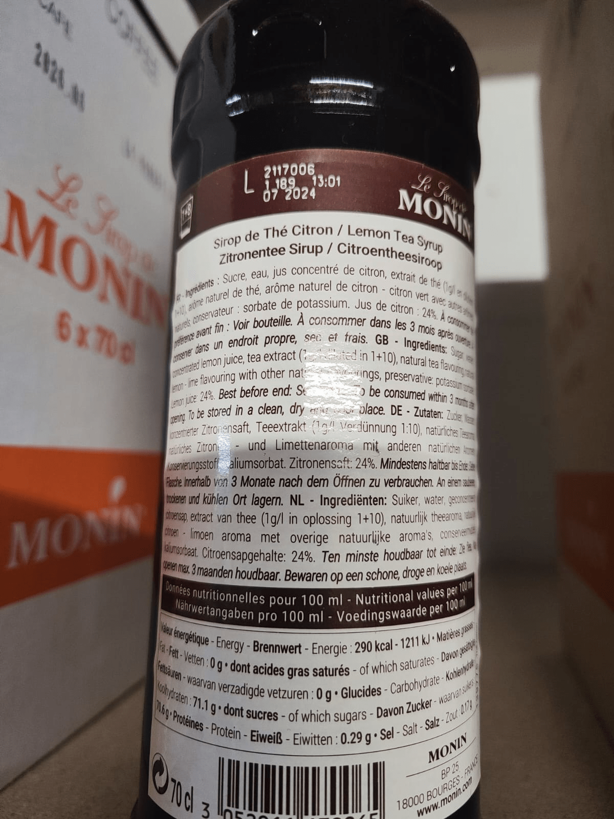 Monin Limette Citron Verte