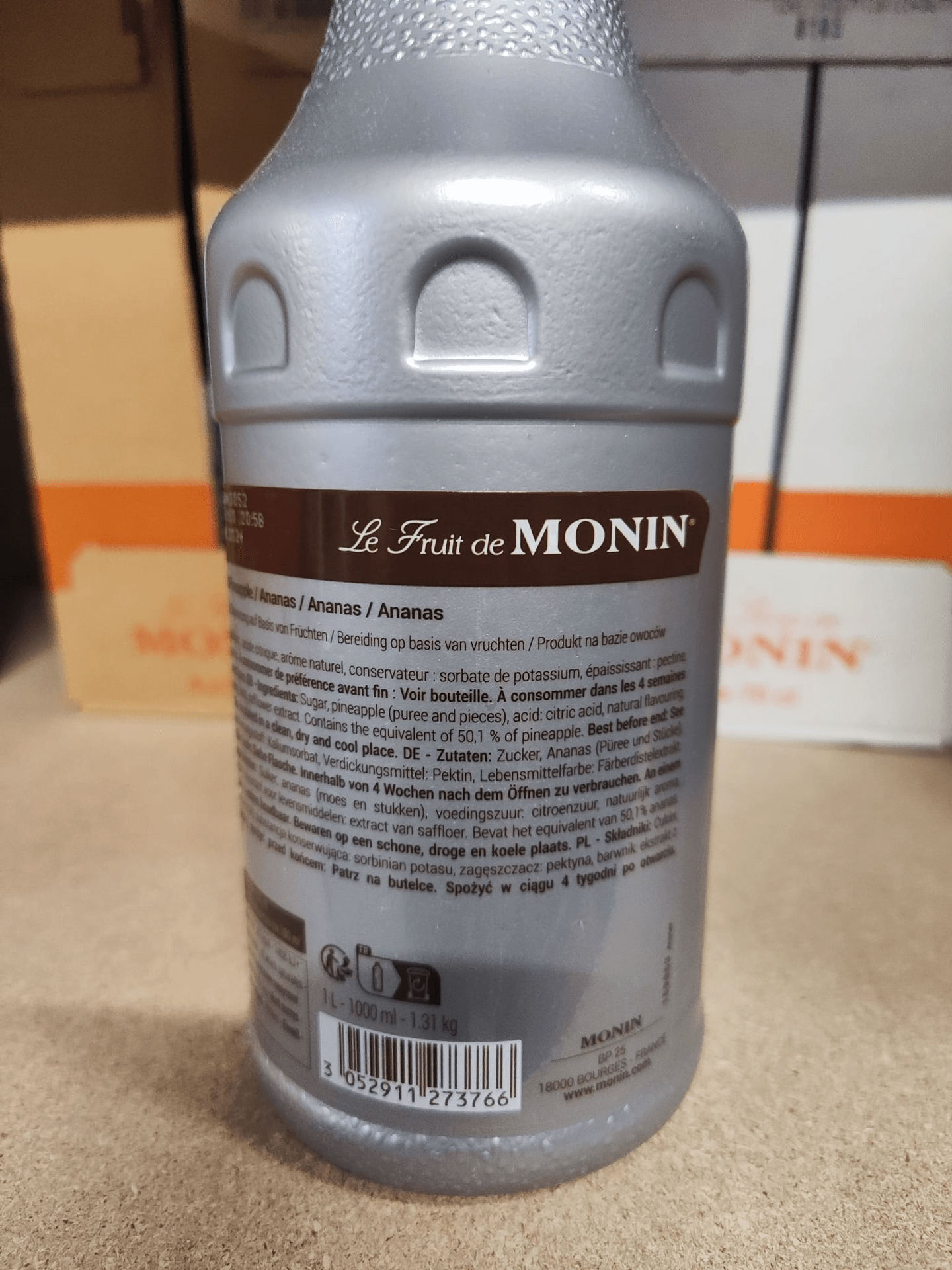 Monin Fruchtpuree Ananas