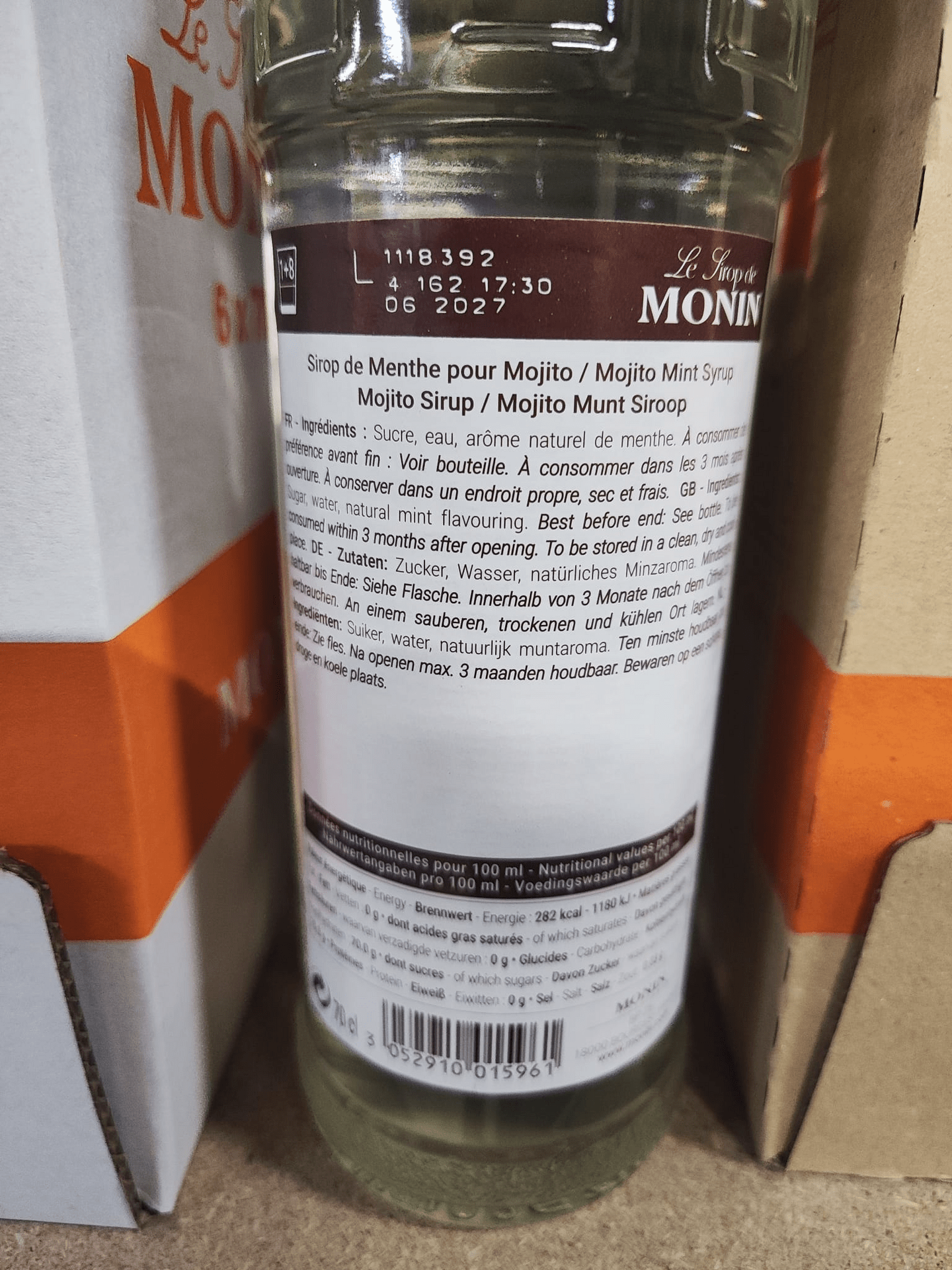 Monin Minze Grün