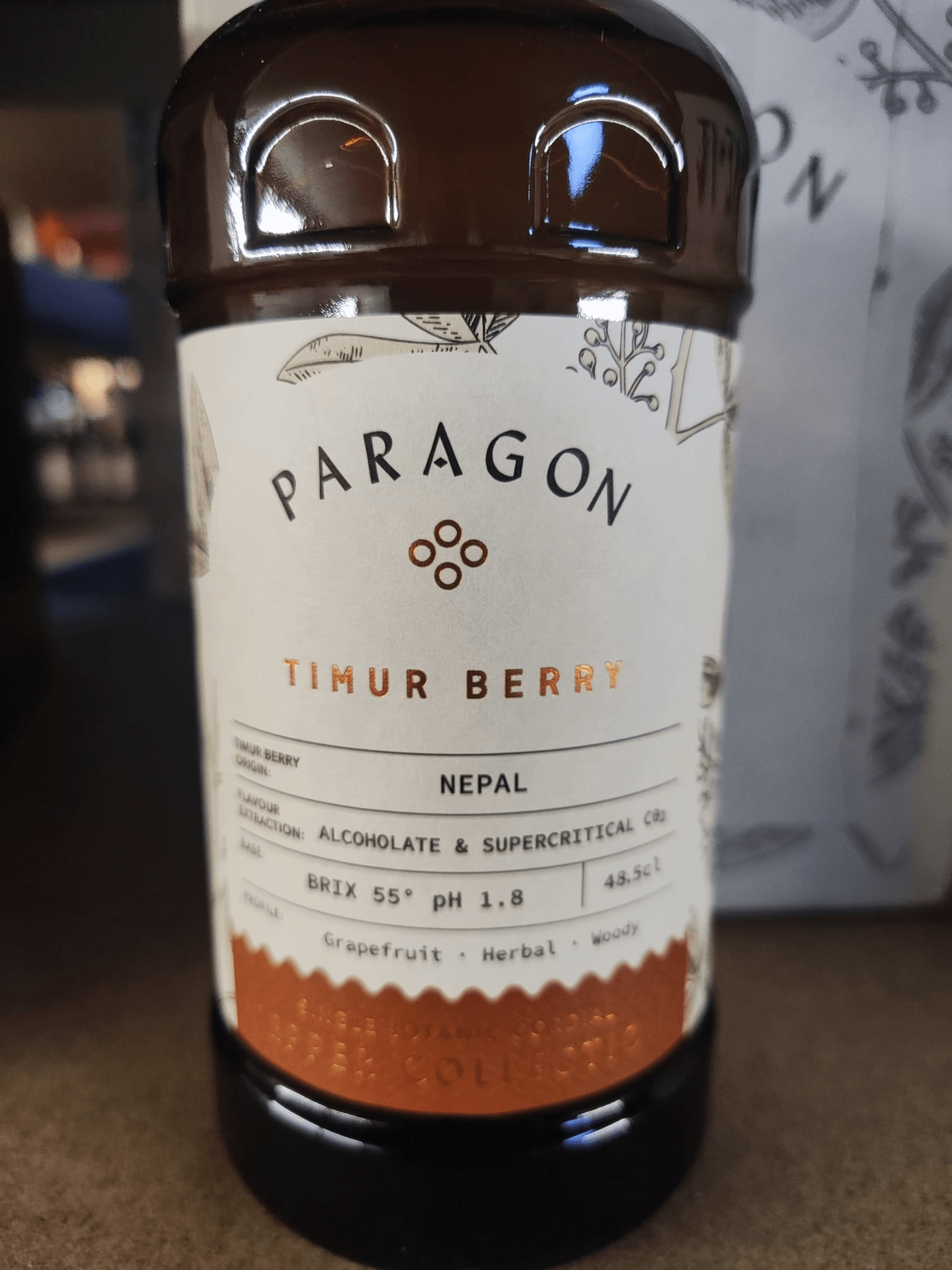 Monin Paragon 'Timur Berry' Pepper Cordial