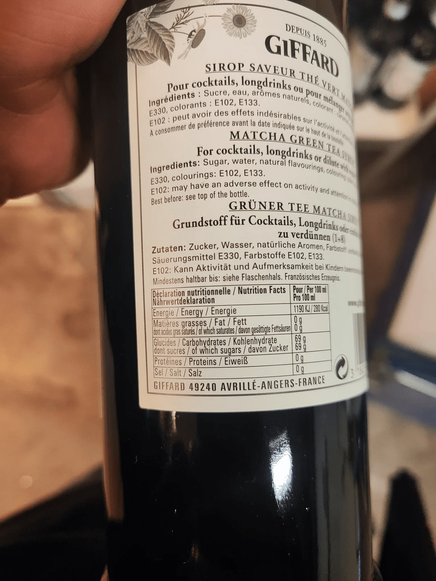 Giffard Matcha Green Tea