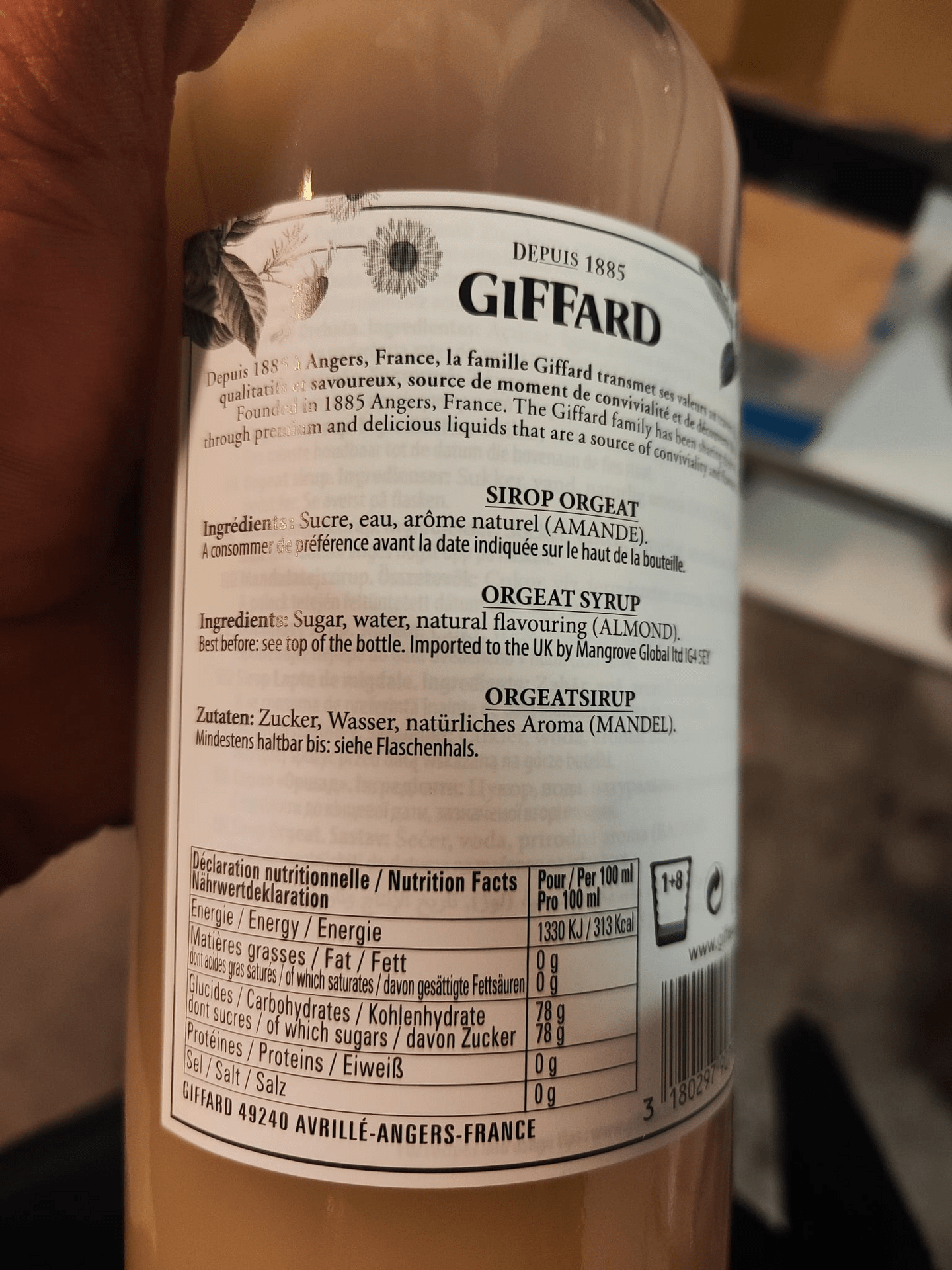 Giffard Orgeat/Mandel