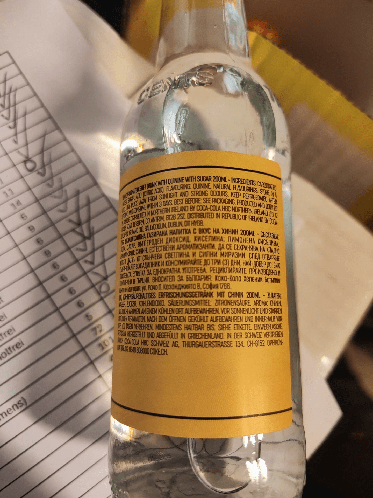 Three Cents Tonic Water