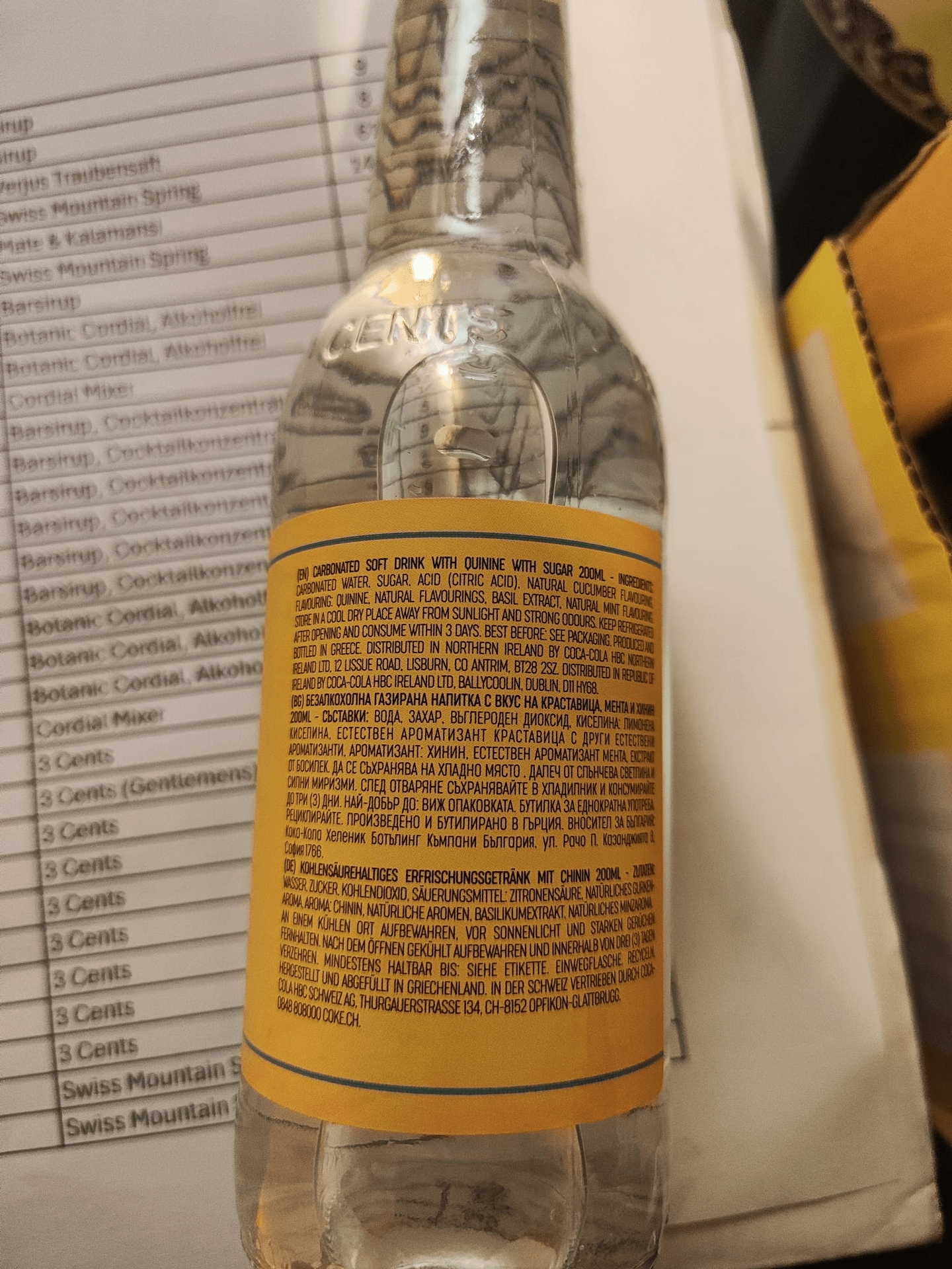 Three Cents Ginger Beer