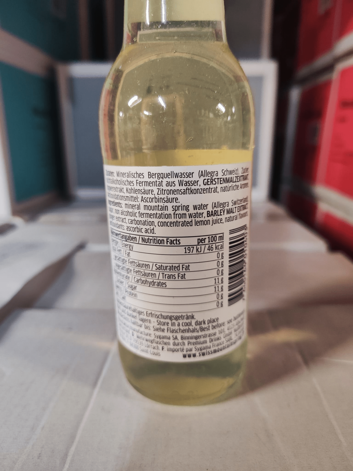 Swiss Mountain Spring Bitter Lemon