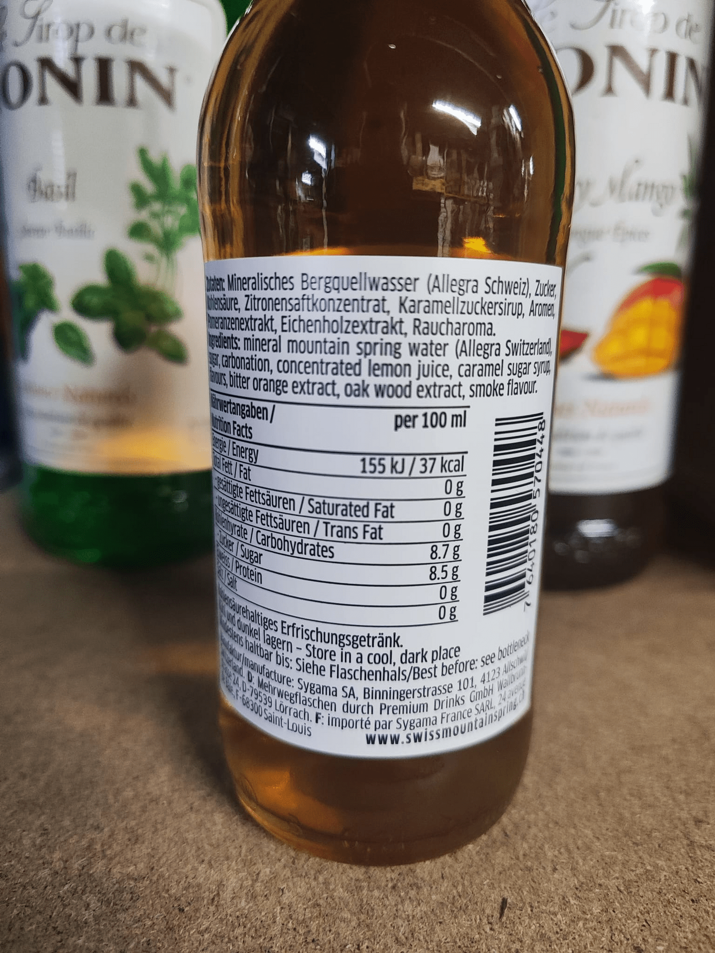 Swiss Mountain Spring Monks Alpine Bitter Lemonade