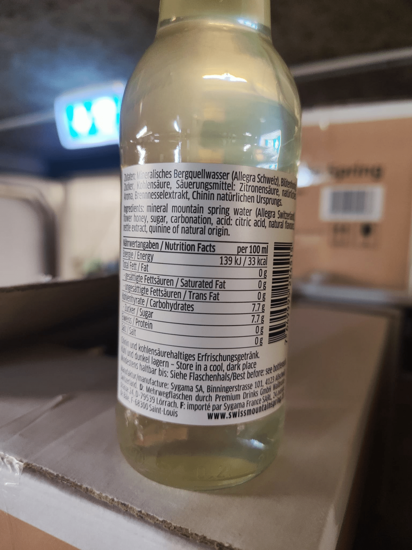 Swiss Mountain Spring Herbs & Honey Tonic