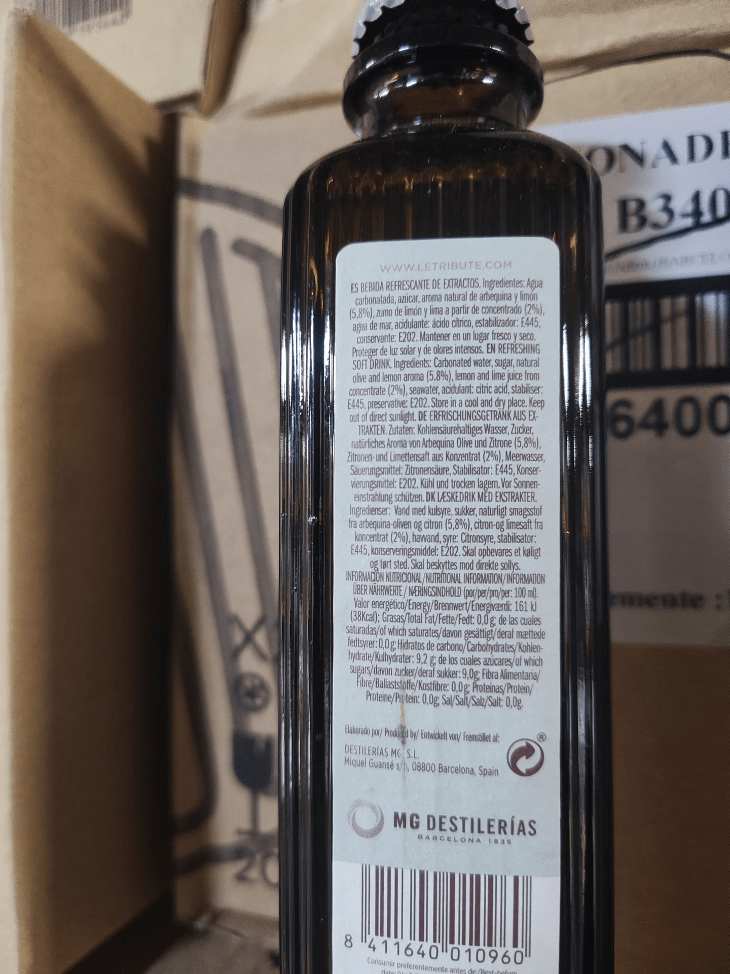 Le Tribute Olive Lemonade