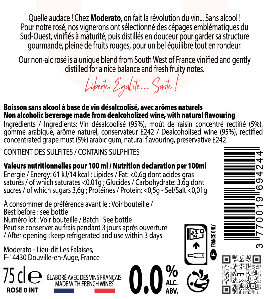 Cuvée Originale Le Rosé 0.0%