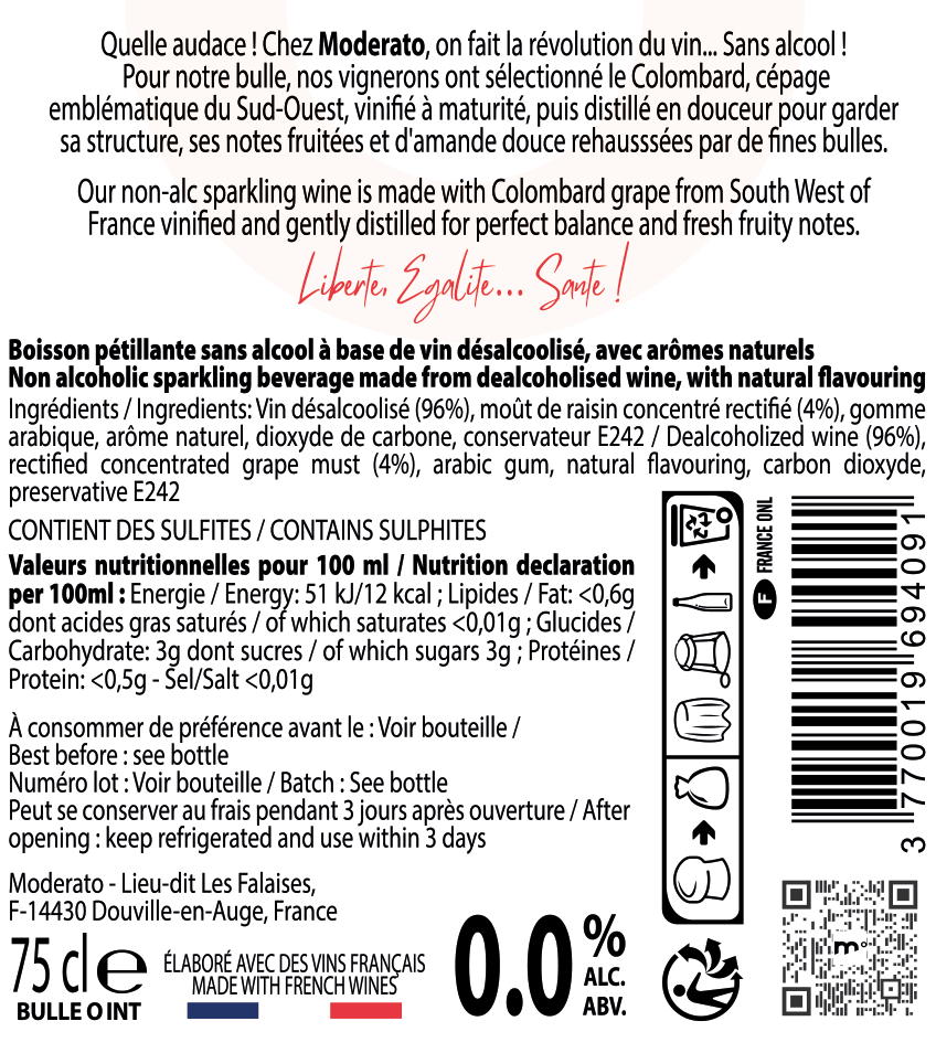 Cuvée Originale Le Sparkling 0.0%