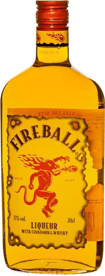 Fireball Cinnamon & Whisky Liqueur 33%