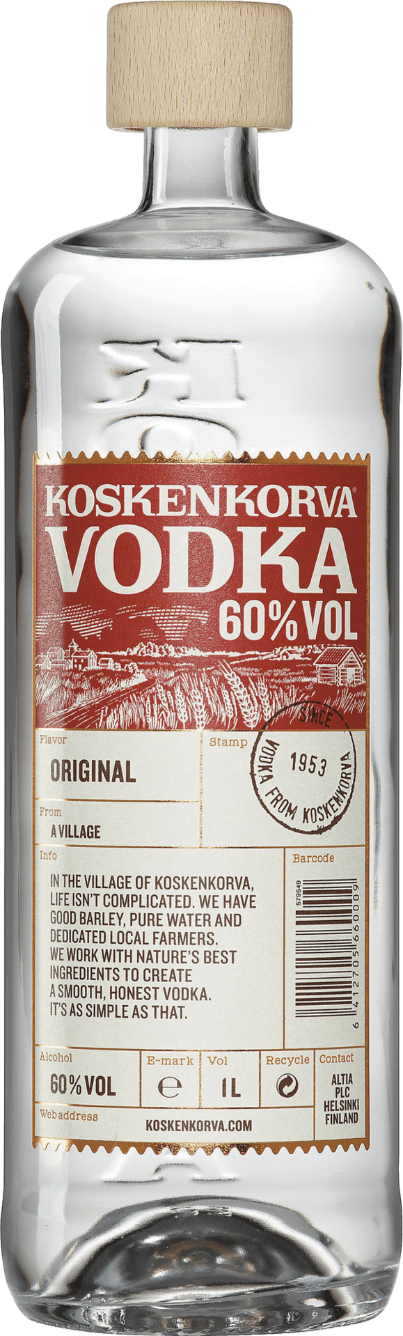 Koskenkorva Overpoof 60%