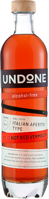 Undone No.9  Red Aperitif Vermout (alkoholfrei) 0%
