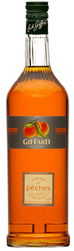 Giffard Pfirsich Sirupe
