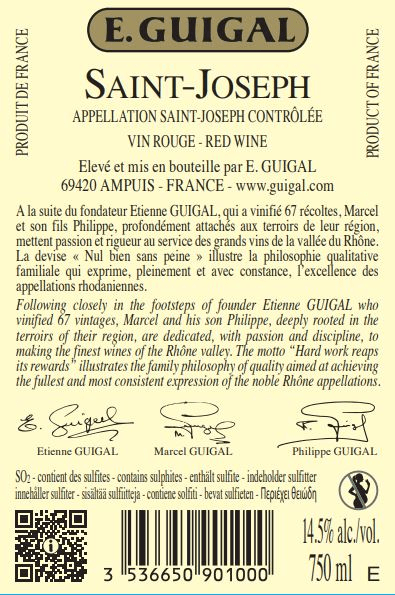 Saint-Joseph rouge AC