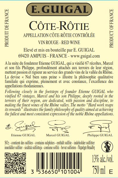Côte Rôtie AC Brune et Blonde de Guigal