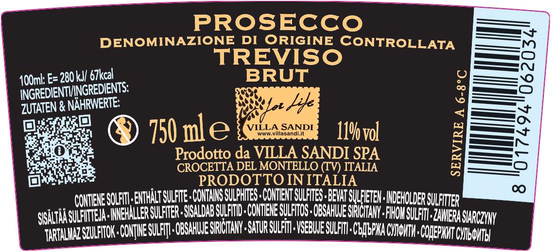 Prosecco Spumante DOC Brut Il Fresco