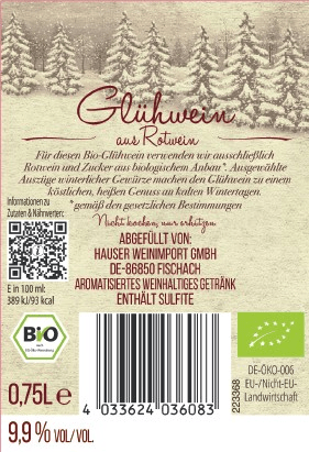 Glühwein mit Rotwein