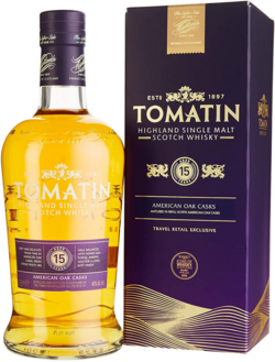 Tomatin 15 yo 46%  70cl