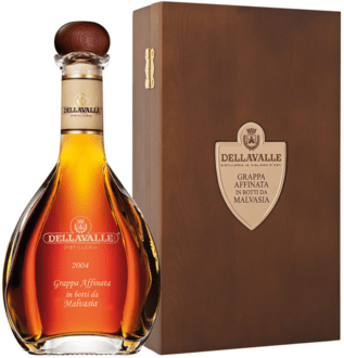 Dellavalle Grappa Affinata Botti Malvasia 42%  70cl
