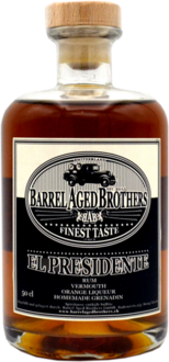 Barrel Aged Brothers El Presidente Cocktail 30.5%  50cl