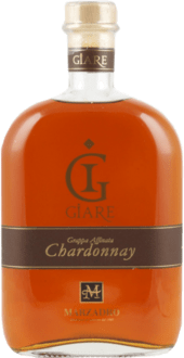 Grappa Marzadro Giare Chardonnay 45%  70cl