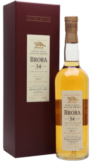 Brora 34 Years 2017 Release 51.9%  70cl