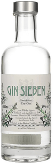 Sieben Frankfurt Dry Gin 49%  50cl