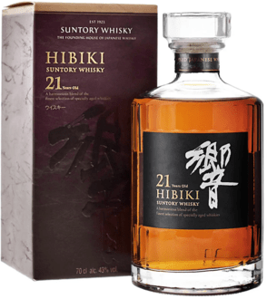 Hibiki 21 yo 43%  70cl