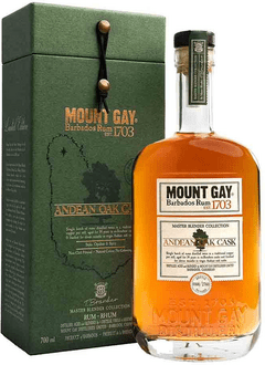 Mount Gay 1703 Andean Oak Cask48%  70cl