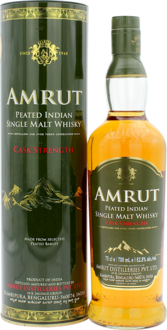 Amrut Peated Cask Strenght 62.8%  70cl