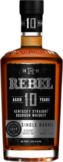 Rebel Yell 10y Single Barrel Bourbon 50%  75cl