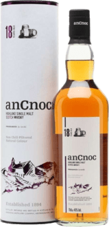 anCnoc Knockdhu 18 years 46%  70cl