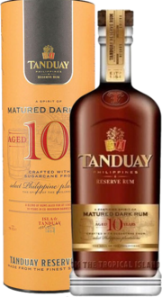Tanduay Reserve 10 Years 40%  70cl