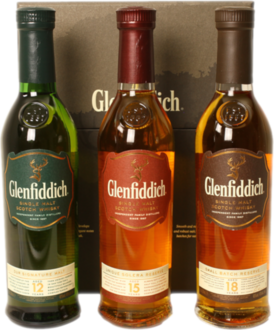 Glenfiddich 12/15/18yo Mix Pack 43%