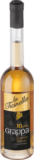 Grappa La Ticinella 10 Anni di Merlot 41.5%  50cl