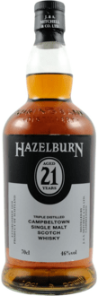 Hazelburn 21yo 46%  70cl