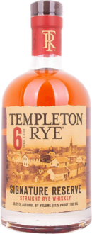 Templeton Rye 6 yo 45.75%  70cl