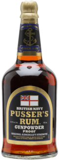 Pusser's British Navy Gunpowder 54.5%  70cl