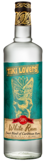 Tiki Lovers White Premium Rum 50%  70cl