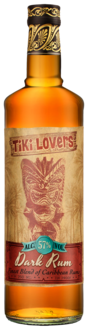 Tiki Lovers Dark Premium Rum 57%  70cl