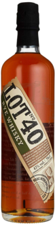 Lot.No.40 Rye Whiskey 43%  75cl