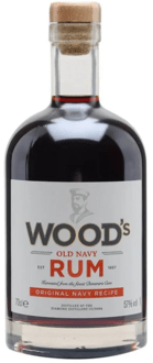 Wood's Old Navy Overproof Rum 57%  100cl
