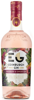 Edinburgh Rhubarb & Ginger Gin 40%  70cl
