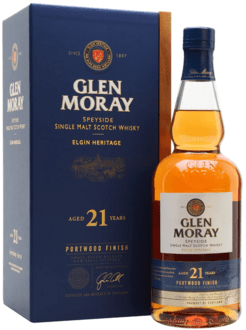 Glen Moray 21years Malt 46.3%  70cl